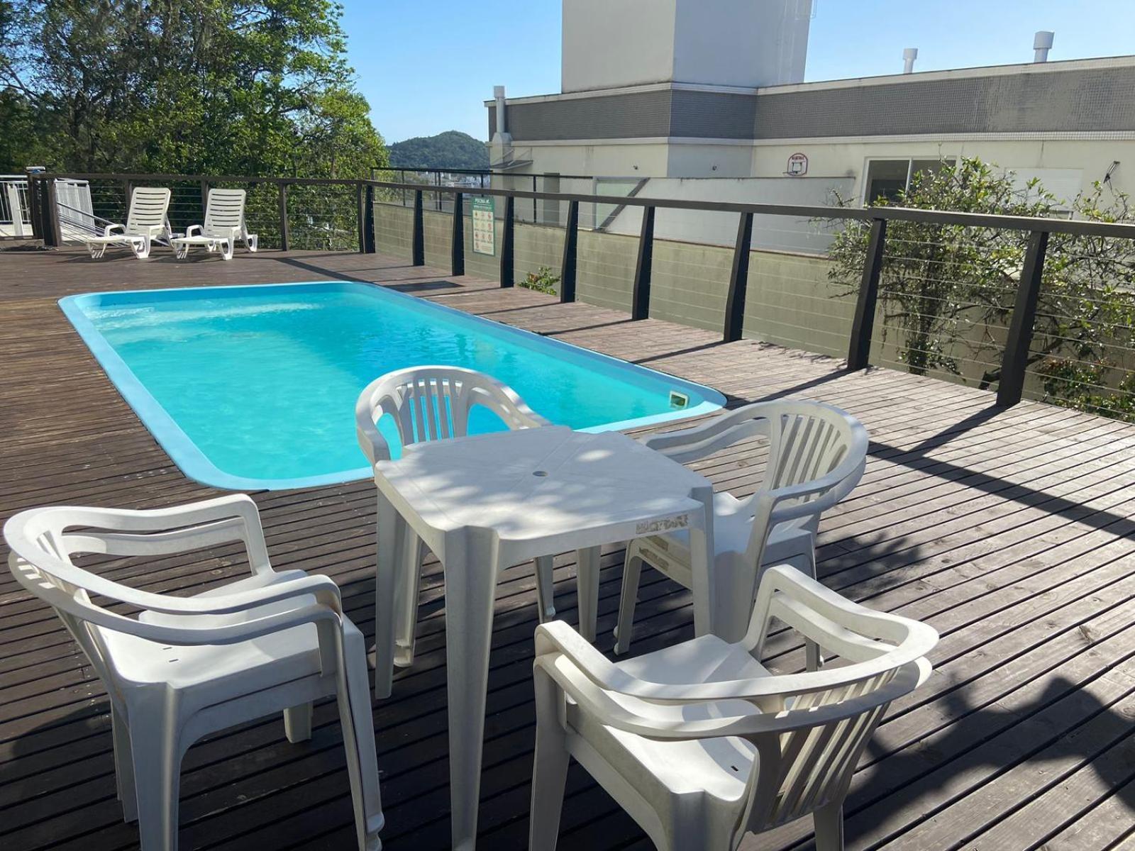 Ferienwohnung Jurere Cobertura 400M Do Mar Vista Linda Florianópolis Exterior foto